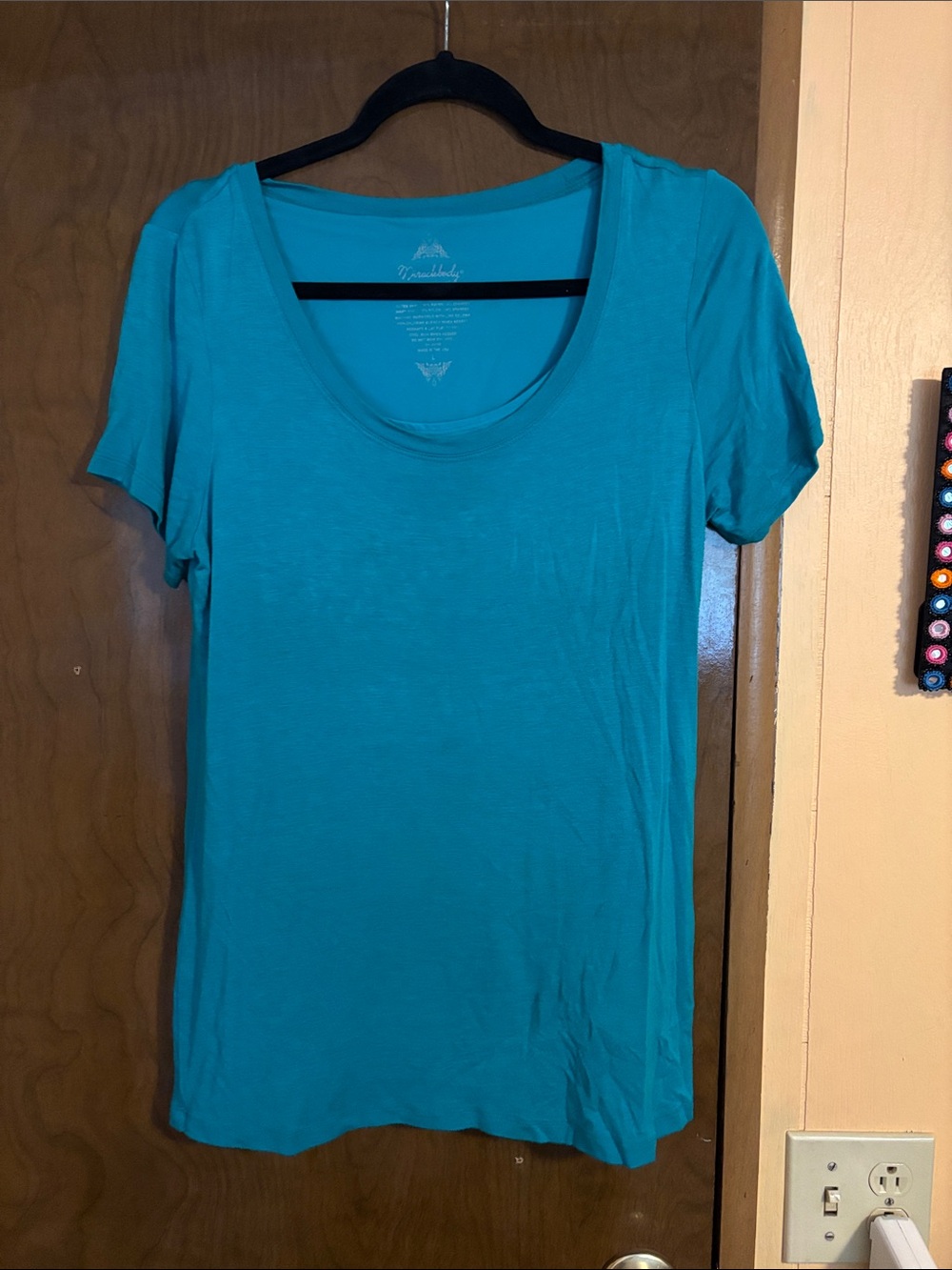 Miraclesuit Scoop Neck Tee - Teal